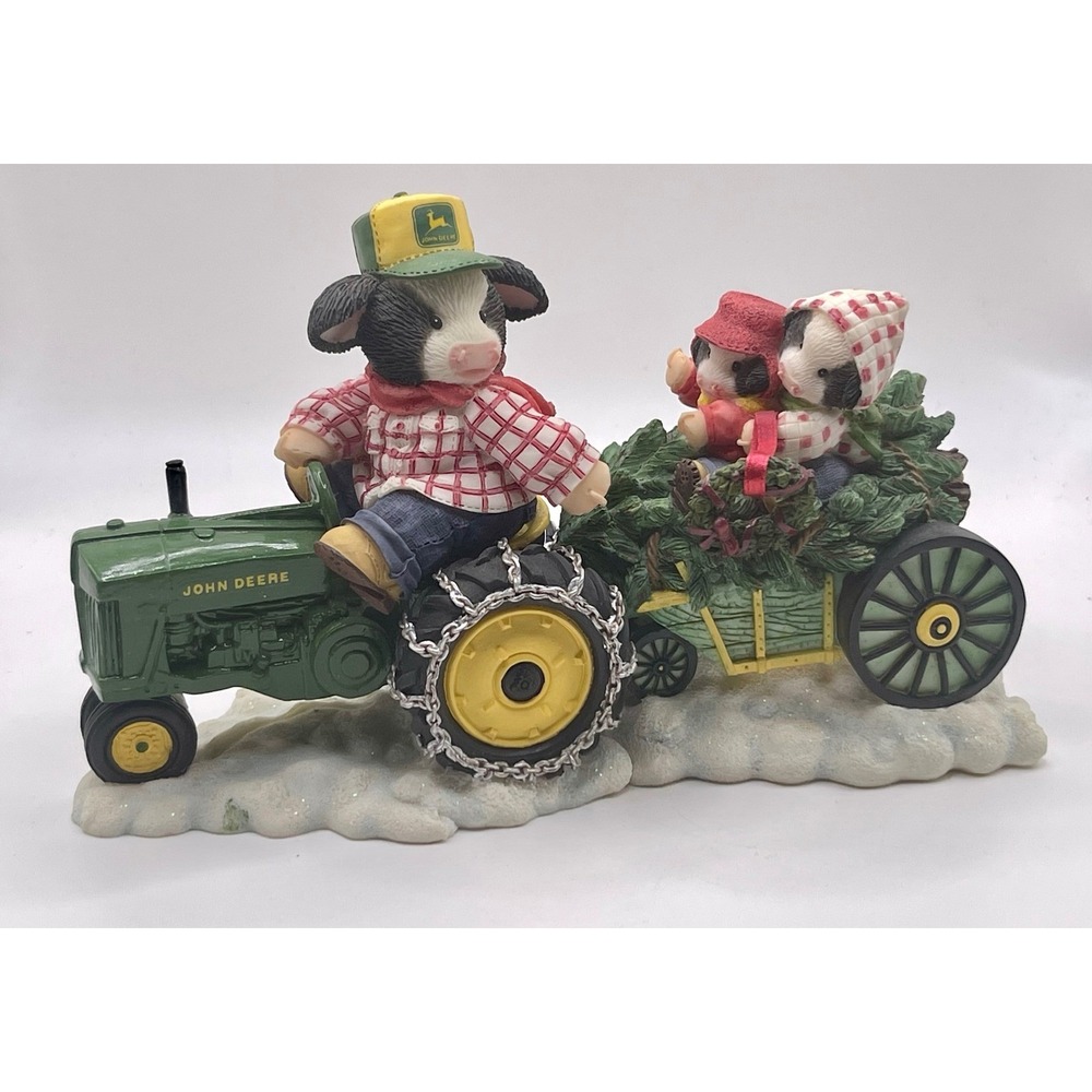 Mary's Moo Moos John Deere Christmas set The Deere-st Tree For Moo And Me